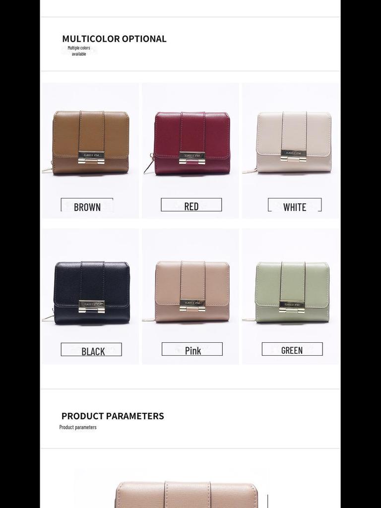 2025 Модный кошелек для монет из коллекции High-End Fashion Cross-Border - стильный универсальный кошелек для девочек