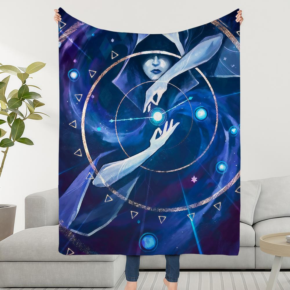 Game Blanket Throw A-ArenaS-ES Super Cosy Plush Living Room Sofa Couch Childish M-MTGS-ES Birthday Gifts