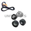 Комплект из 4 шкивов натяжителя ремня ГРМ для Jeep Wrangler JK 2.8 07-18 68027611AB 68027611AA 68027602AA 68027603AA 6PK2450