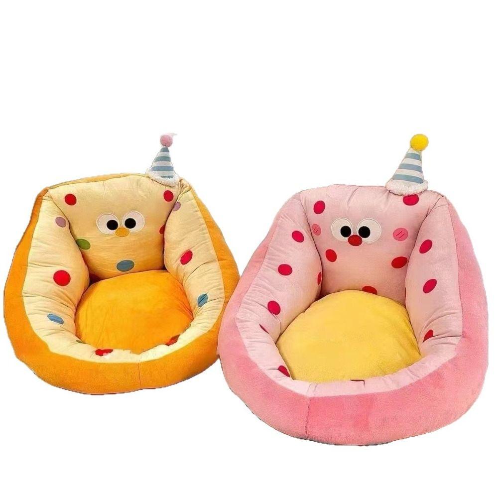 Cartoon Design Seat Cushion Soft Material Floor Sofa Casual Seating Lazy Sofa Reading Corner