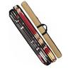 Hand Woven Handle Fishing Rod Case Storage Two Way Zipper Fishing Gear Bag  Storage Umbrella