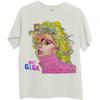 Lady Gaga Unisex Adult Color Sketch T-Shirt