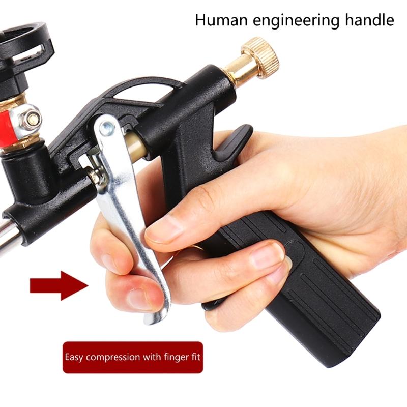 High Expansion Foam Guns for Insulating and Sealing Small Spaces Ergonomic Handle, Metal Body Foam Expanding Guns