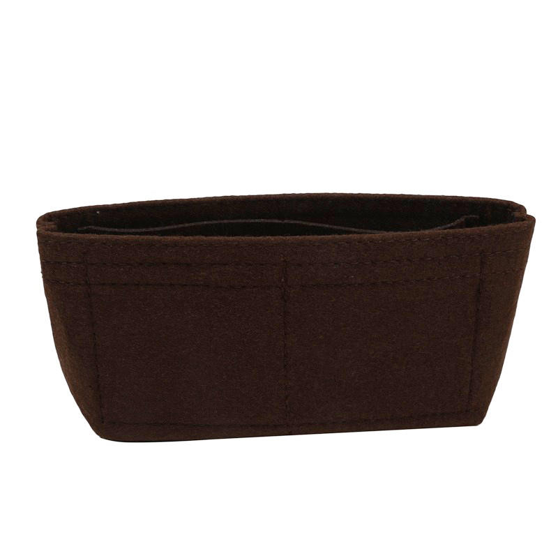 1шт войлочная вставка для сумки-органайзера для косметики, войлочная вставка для кошелька, вставная сумка, войлочная внутренняя сумка-пузырь