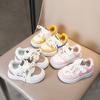 Детская спортивная обувь для мальчиков и девочек, кеды, весна, осень и зима 2025, корейская версия, детская обувь для мальчиков, белые туфли, обувь для малышей