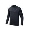 Running Series Solid Color Long Sleeve T-Shirt Men Tops Dark-Gray 952435402-4