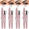 4 Fork Tip Eyebrow Pencil 3D Microblading Waterproof Dark Brown Natural Color Fine Stroke Eyebrow Pencil Ladies Makeup