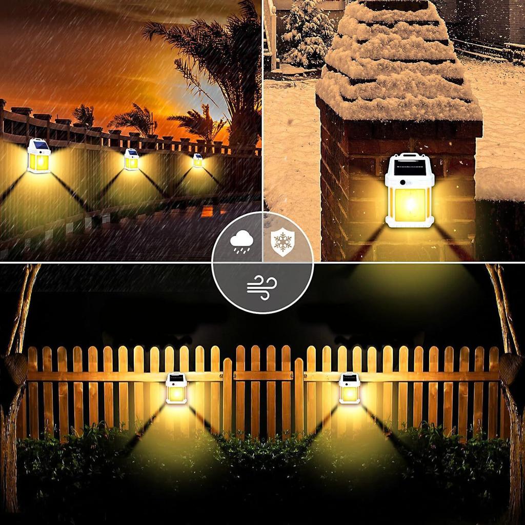 Солнечный светодиодный уличный водонепроницаемый садовый светильник с активацией в сумерках и датчиком движения человека