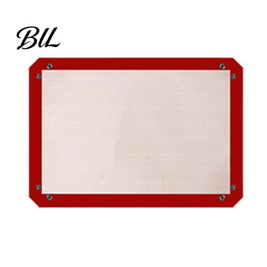 Easy Clean Kitchen Tool Transformable Snap?Up Silicone Baking Mat, Multi?Purpose Food Tray, Heat?Resistant Durable Fiberglass Liner Dough