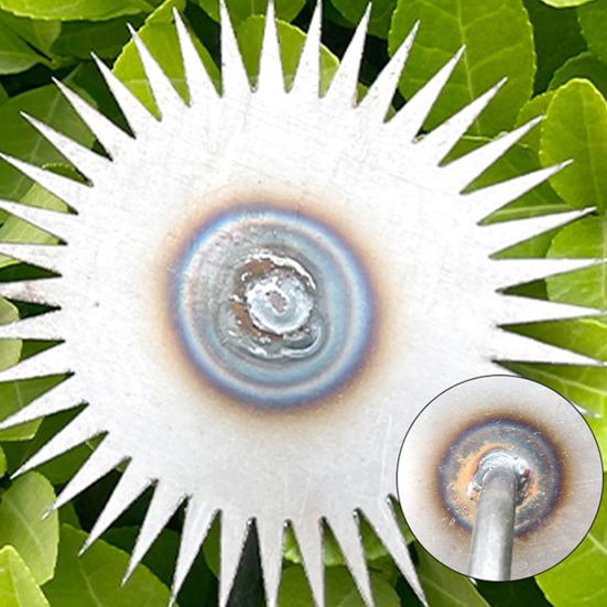 Инструмент для удаления сорняков с эргономичной ручкой, острыми зубьями, нержавеющий, универсальный дизайн, простое управление, инструмент для выкорчевывания сорняков