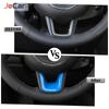 ABS Car Steering Wheel Decoration Cover Trim Stickers For Jeep Renegade 2015+ For Jeep Compass 2017+ Car Interior