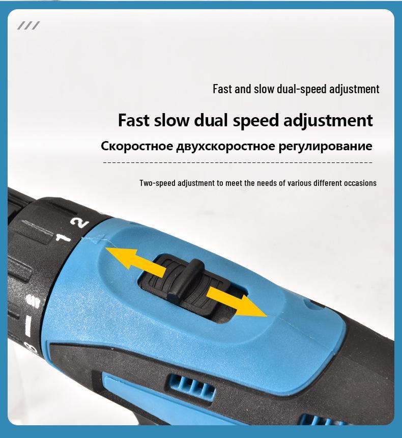 Набор: Ручная дрель-шуруповерт Makita 12V с литий-ионным аккумулятором для домашнего использования