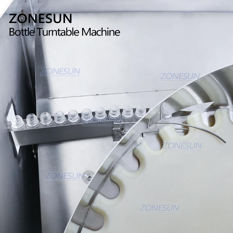ZONESUN ZS-LP150 Fully Automatic Plastic Small Bottle Arranging Unscrambler Machine For Filling Labeling Machine Production Line