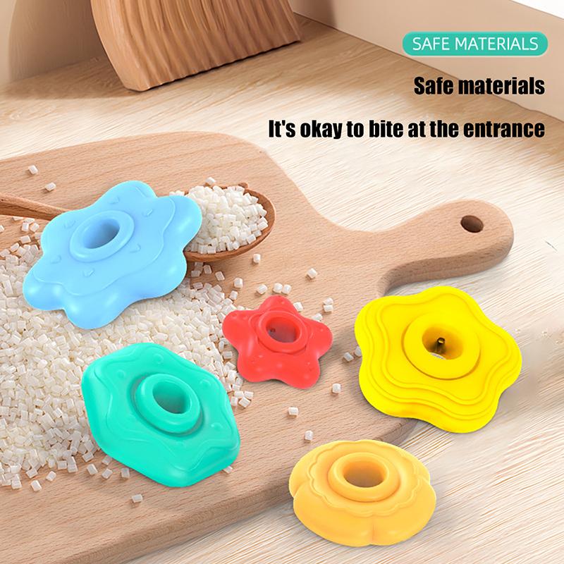 1 набор детских подарков, игрушка-стопка, вращающиеся радужные шестеренки, обучающие игрушки Монтессори для малышей, развивающие сенсорные навыки, башня-стопка