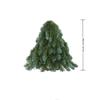 Handmade Mini Christmas Tree Stable Faux Noble Fir Creative Mini Snow Pine Tree  New Year