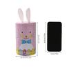 Cute Easter Bunny Tin Box Vintage Storage Gift Box Creative Iron Bucket Ornament  Party Favors