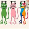 Акриловый 2D набор из 3-х закладок для книг с кошками