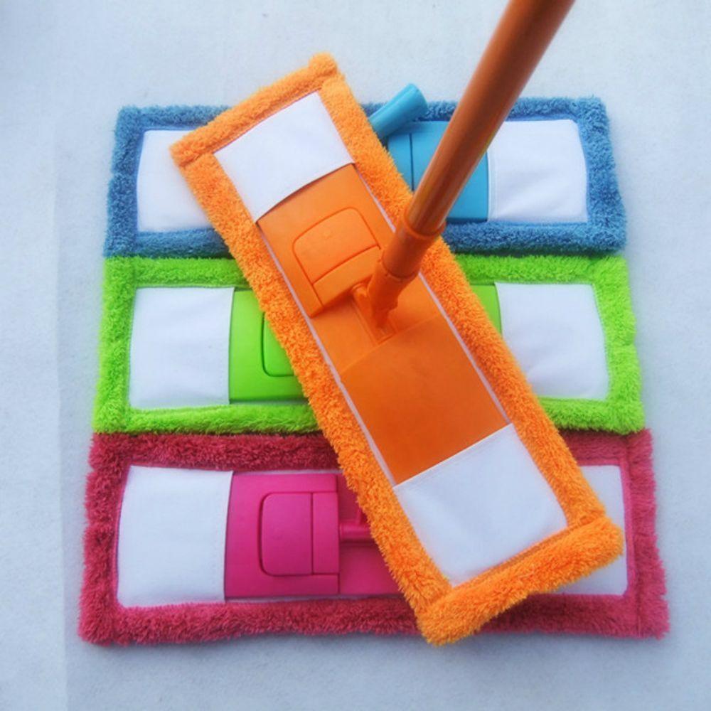 Microfiber Floor Dust Mop Pad Practical Cloth Flat Refill Replacement Cleaning Pad for Spray Mop