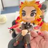 14Cm Anime Figure Nezuko Tanjirou Zenitsu Inosuke Kyoujurou Giyuu Kawaii Qposket Pvc Model Toys Children Gift