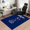 Custom Name Tottenham Hotspur Printed Carpet Rug For Office Chair Living Room Bedroom Kitchen Room Decor Gifts