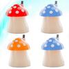 Mushroom Shaped Toothpick Dispenser Automatic Toothpick Dispensing Home Use 4Pack