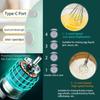 USB Wireless Electric Blender Portable Mixers with 2 Mixing Head Food Mixer Handheld Rechargeable Whisks Dough Stirrer Eggbeater