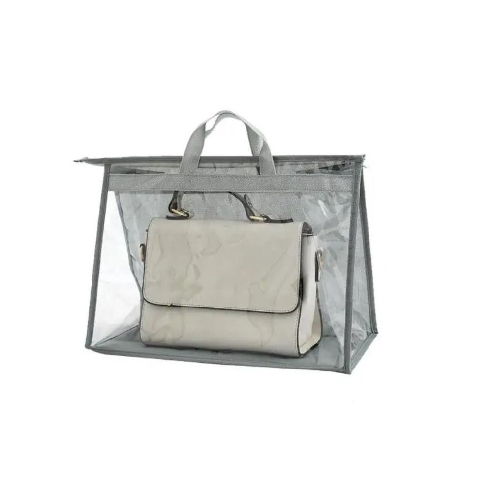Hanging Handbag Dust Bag Clear Dustproof Bag Storage Box Storage Bag Wardrobe