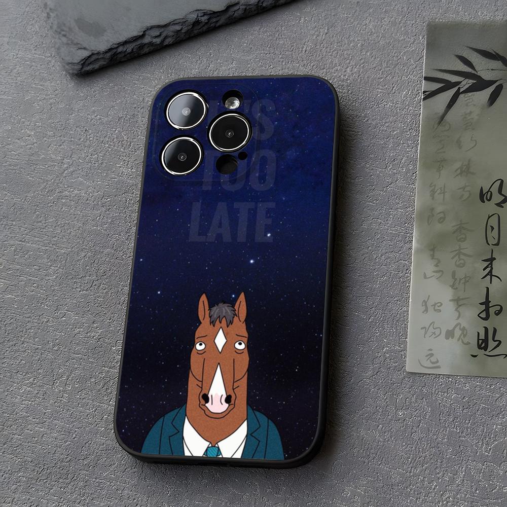 Чехол для телефона B-BoJack Horseman Funda Для Iphone 13 17 16 11 15ProMax 14 12 Pro Xs Max Mini Xr X 7 8 6 6s Plus Чехлы