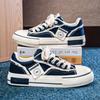 Hot Selling Men's Vulcanize Shoes Streetwear Platform Canvas Shoes Man Designer Low Top Skateboarding Shoes Zapatos De Tablero