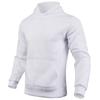 Mens 2026 Hooded Sweatshirt Loose Fit Fleece Lined Casual Pullover With Front Pocket