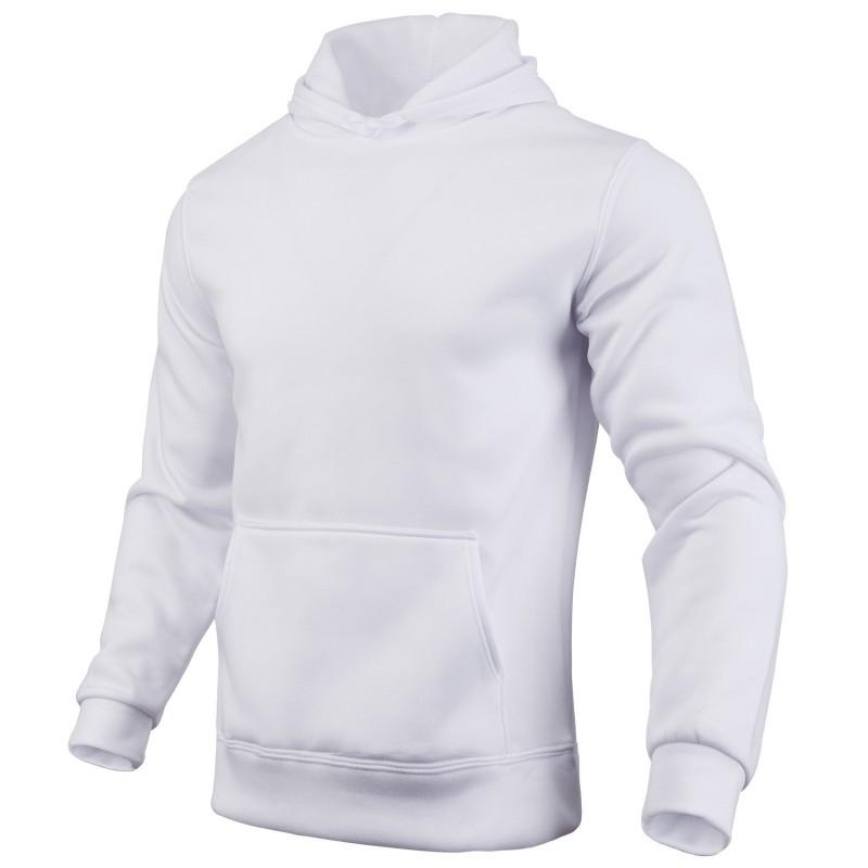 Mens 2026 Hooded Sweatshirt Loose Fit Fleece Lined Casual Pullover With Front Pocket