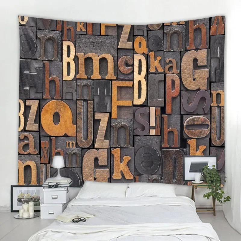 Винтажная деревянная панель, декоративный гобелен, декор для дома, стены, гостиной, офиса, гобелен