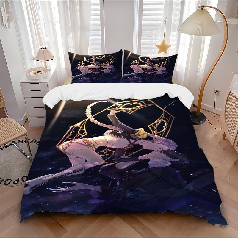 3Pcs Ethereal Dance Shadows Bedding Sets For All Sizes New 3D Printed Bed Cover Comforter Duvet Cover Pillowcase Bedroom Decoration