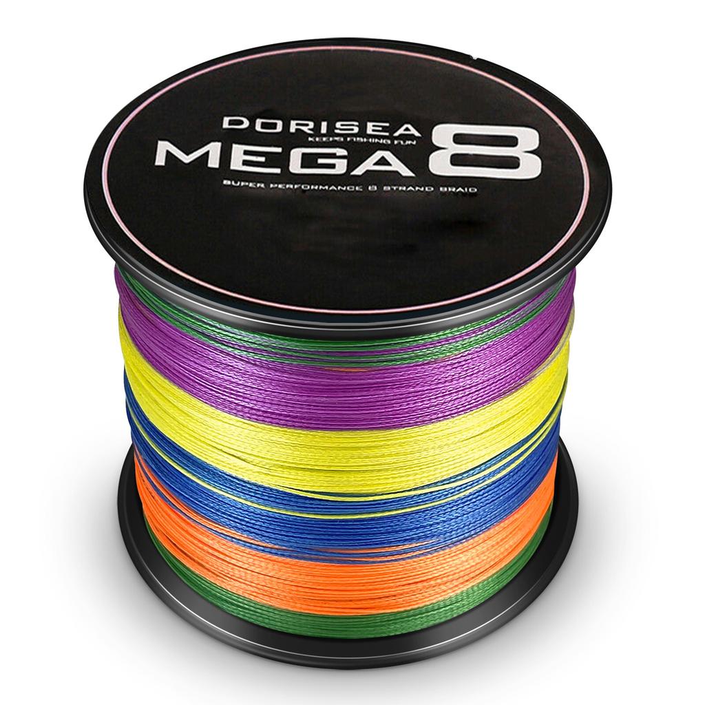 X8 3000m Big Spool 10-100LB DORISEA 8 Strands Braided Wire Extreme Braid Floating Line Multifilament Fishing Line Lake River