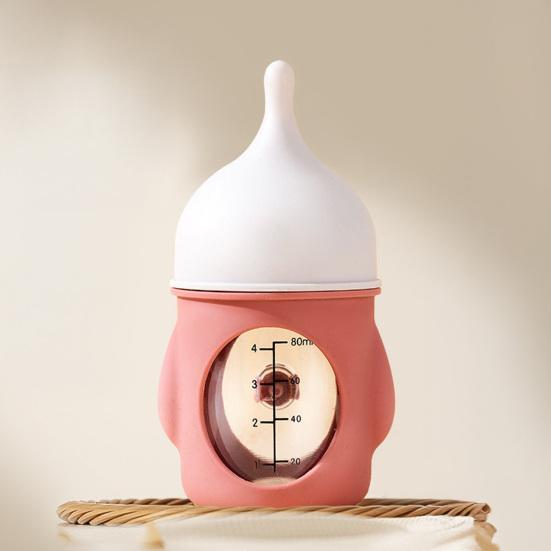 20/80 мл бутылочка для молока для котят, бутылочка для кормления домашних животных, бутылочка для кормления анти-удушье для собак, кошек, для кормления новорожденных котят, щенков, мелких животных