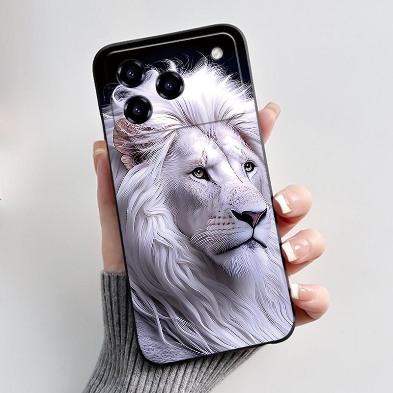 Чехол для ZTE Blade A76 4G /ZTE Blade A36 Милый Заяц с Сердечком Мультяшный Черный Мягкий Силикон Защитная Крышка Для Корпуса Телефона ZTE A76 A36
