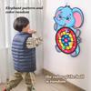 Children's Elephant Sticky Ball Dart Board Cartoon Pattern Ball Toys Parent-Child Interaction Throwing Target Ball