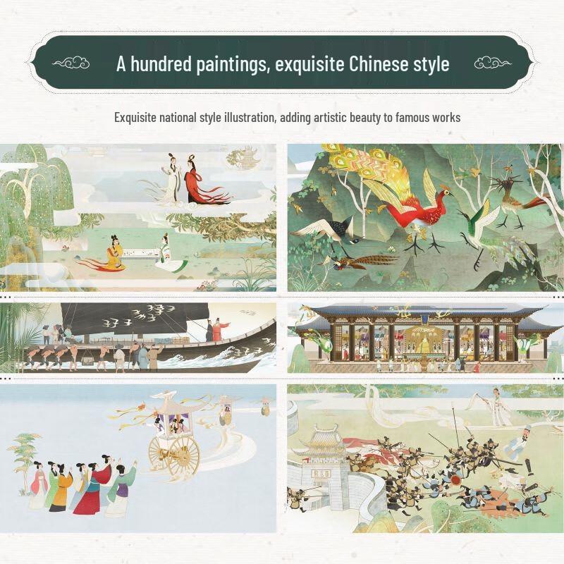 Legends of the Flowers in the Mirror Guochao Illustrated Book