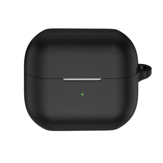 Earphone Protective Case Solid Color Shock-Proof Impact Resistant 360-Degree Protection Silicone Charging Case