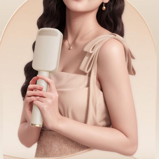 32MM V Shape Curling Iron Ceramic Big French Waves Hair Crimper Styling