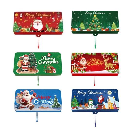 Christmas Cash Gift Envelope Money Gift Card Holder for Cash Surprise DIY Holiday Money Envelope with 10 Slots for Men Women