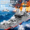 Aircraft Carrier Model Small Particle Building Blocks Assembly Model Educational Toy For Kids Toy Gift