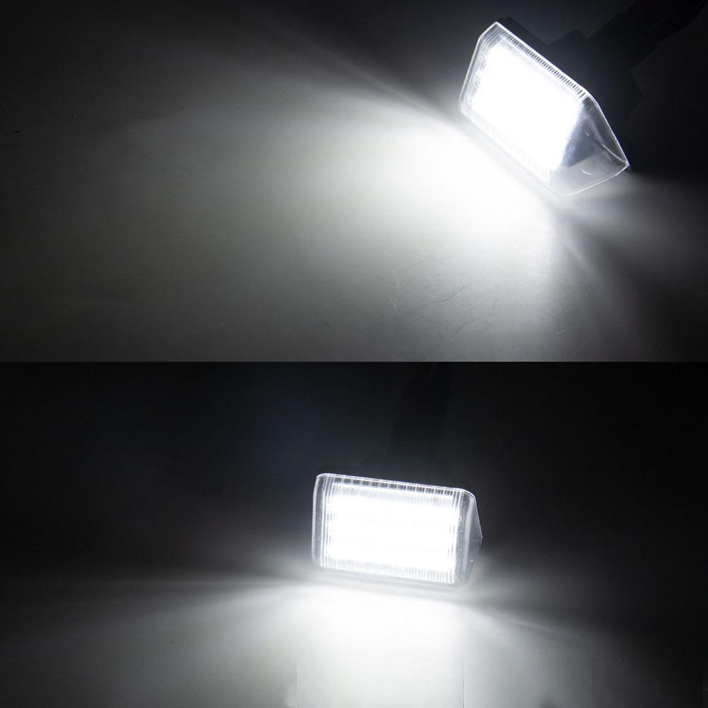 1 пара светодиодных фонарей номерного знака 13061970 для седана Mazda6 2002-2008