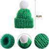 20pcs Yarn Doll Hats Knitting DIY Sewing Crafts Mini Party Cap  Christmas