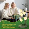 NewAoNaSen Flower Table Lamp Flower Reading Light with 5 Lily of The Valley