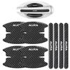 Aura Door Handle Protector for Paint Carbon Fiber Comfortable To the Easy Installation Nissan Scratch-Resistant, Wear-Resistant, Protection, Pattern,