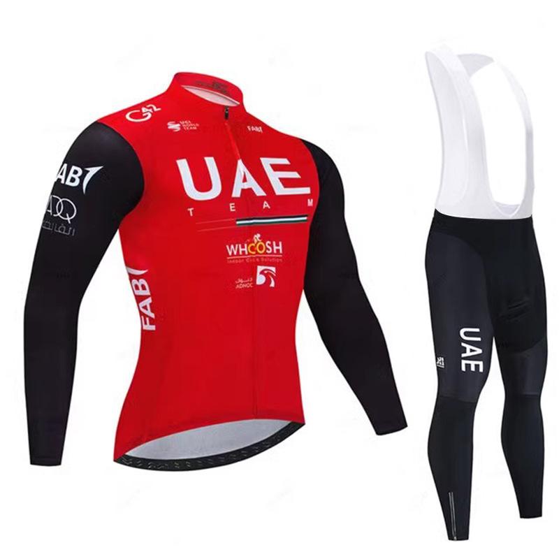 2026 Winter Warm Cycling Suit Cycling Suit Bike Winter Fleece Long Sleeve Suit Tour De France Road Bike Riding Overalls