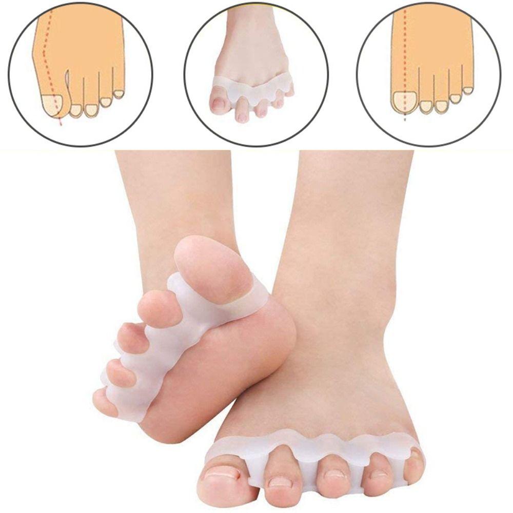 Corrector Spacer Five-Hole Toe Divider Toe Orthopedic Products Valgus Corrector Toe Separator
