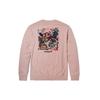 Timberland Graffiti Print Casual Crewneck Sweatshirt Men Sweatshirt Light-Pink A5YE1-662