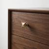 Zinc Zinc Zinc Alloy Cabinet Knobs Four Point Star Furniture Handles  Storage Drawers